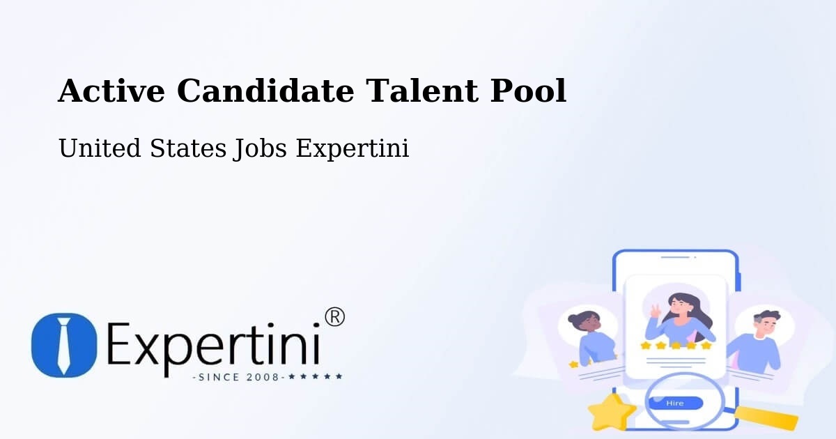 Active Candidate Talent Pool – Bennington - United States Jobs Expertini